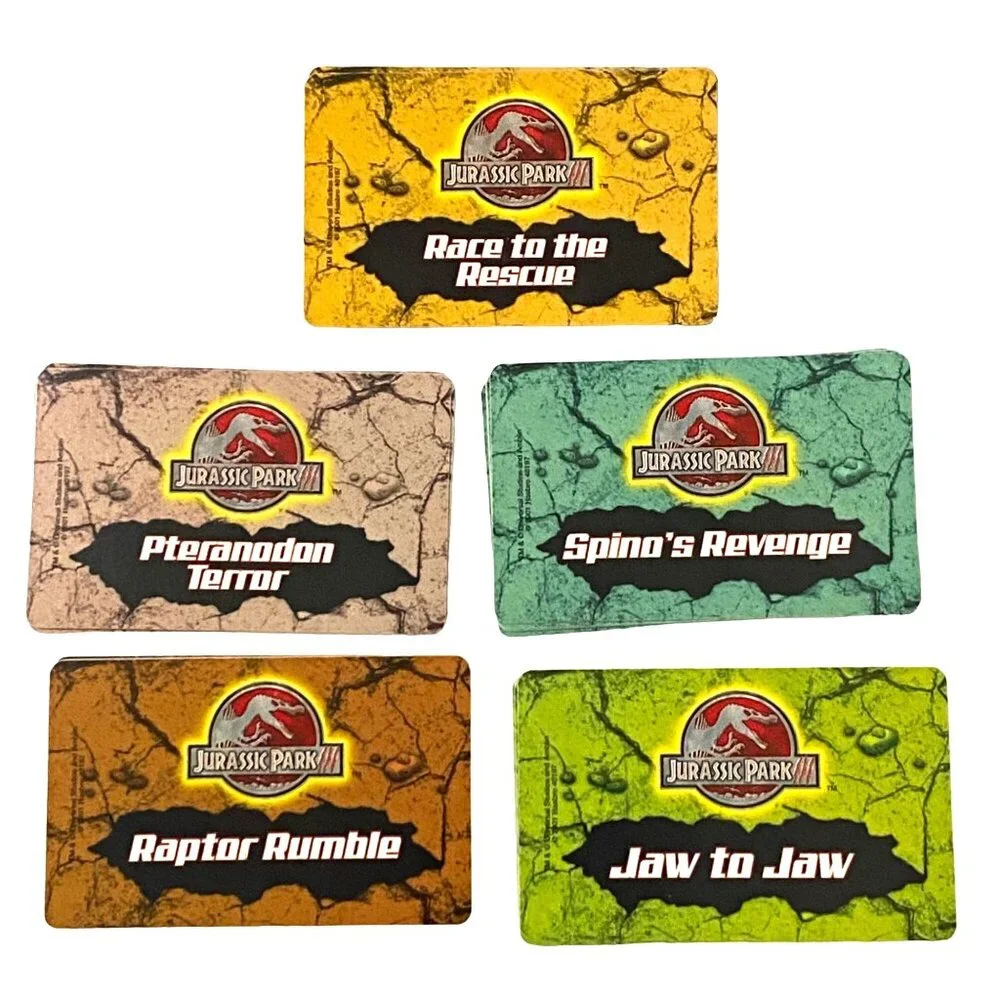Jurassic Park‎ III Island Survival Board Game 40197 Incomplete